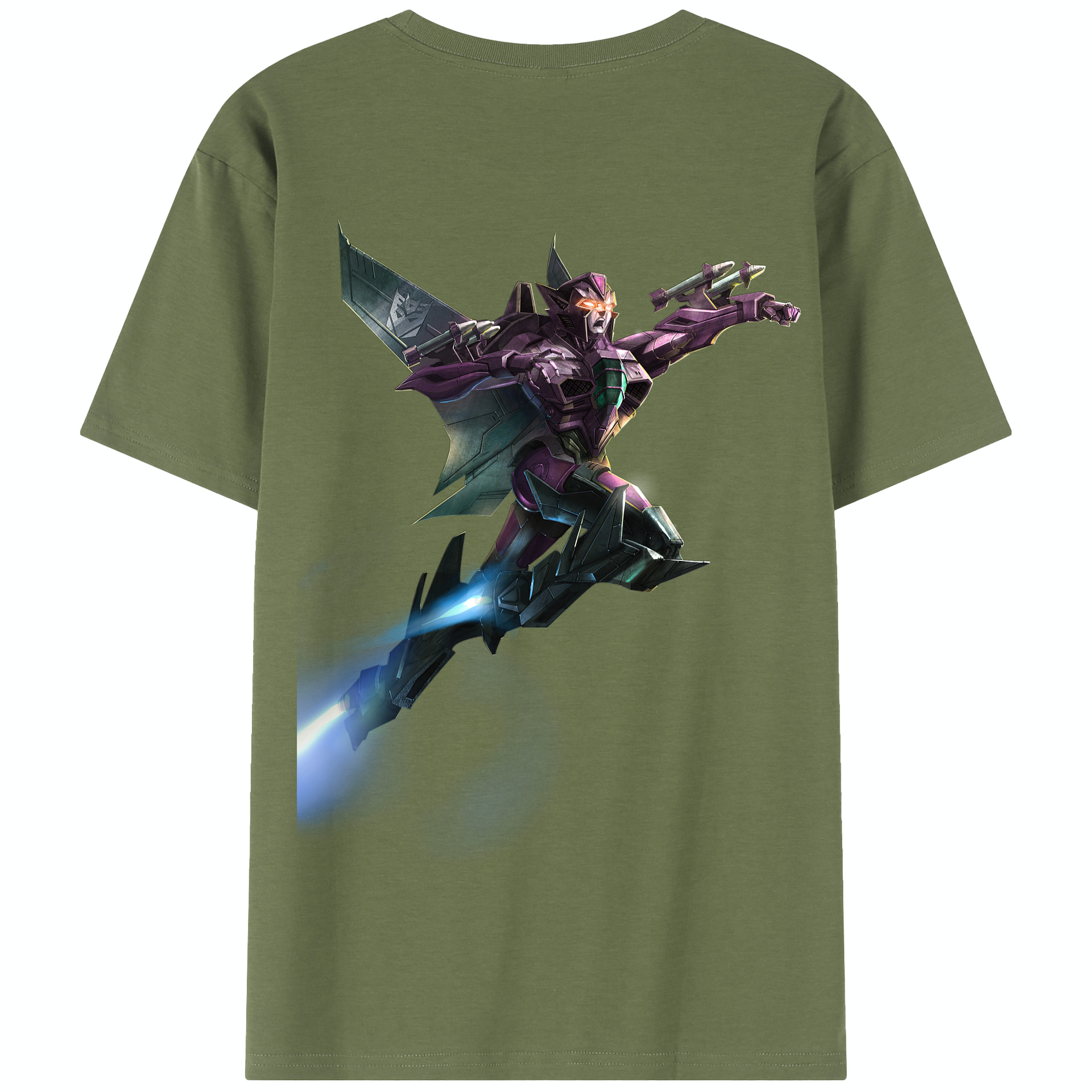 （画像用）  綿100％半袖Tシャツ（背面プリント）